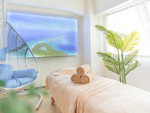 五感をうるおすリゾートスパ　UruSpa（ウルスパ）池袋店店舗内装写真